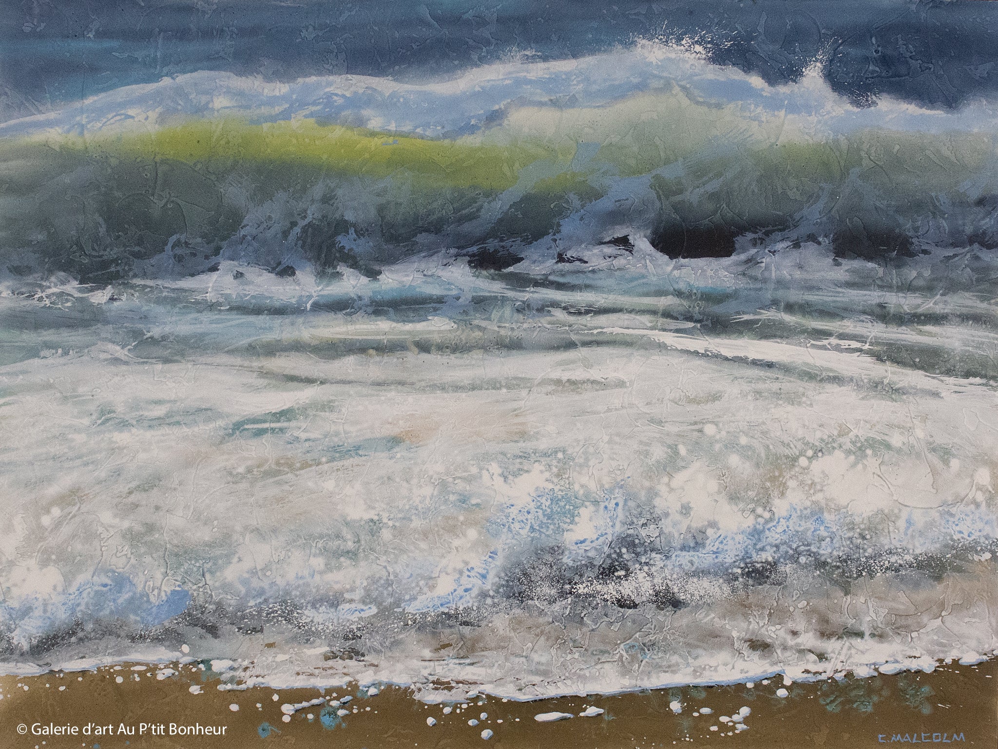 Carole Malcolm | Shoreline Study 12722