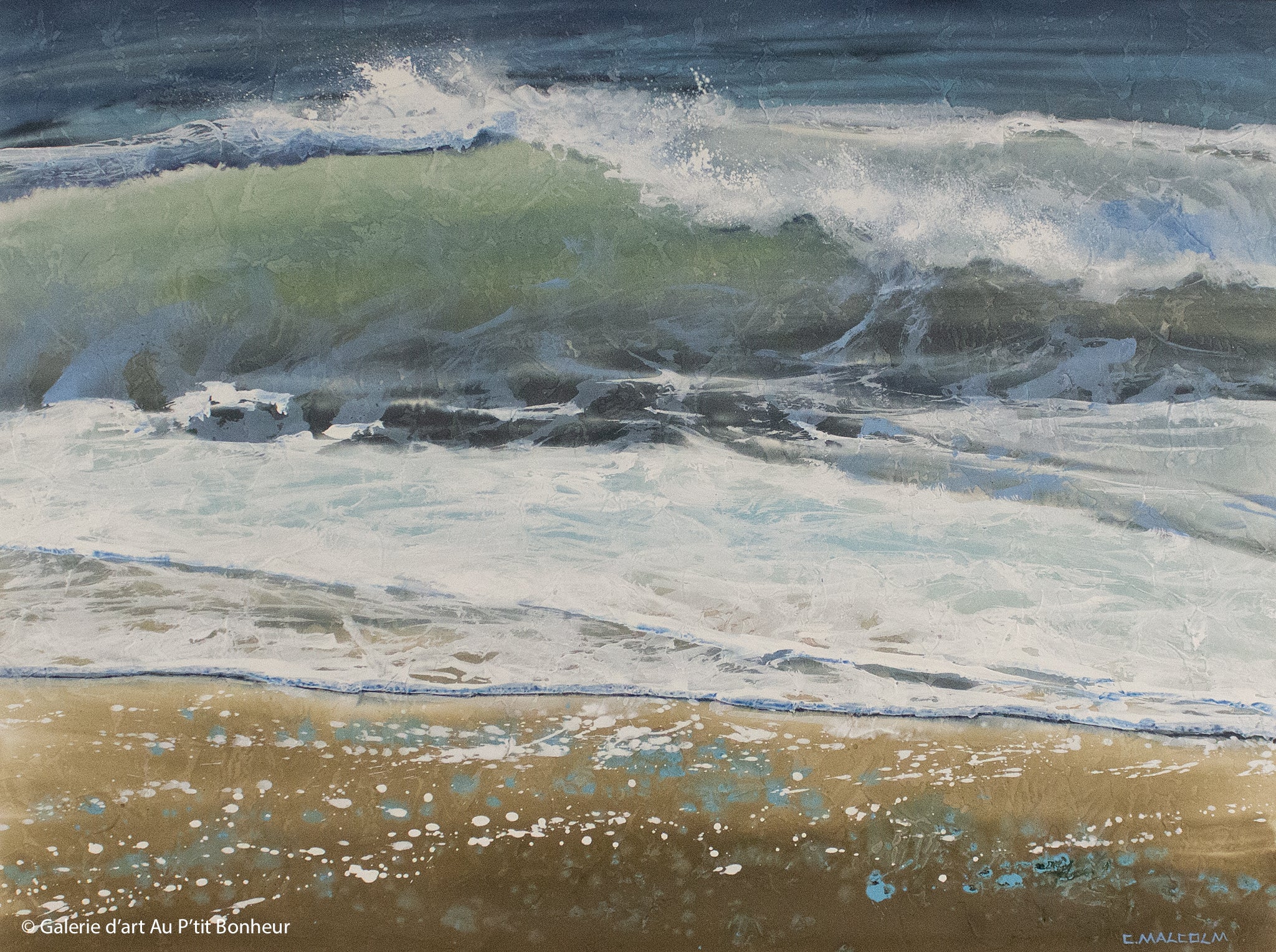 Carole Malcolm | Shoreline Study 12222