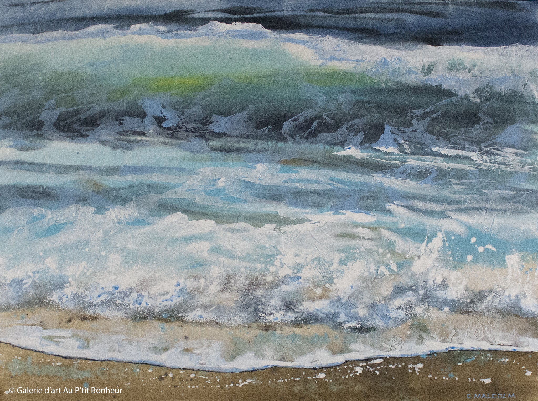 Carole Malcolm | Shoreline Study 12322