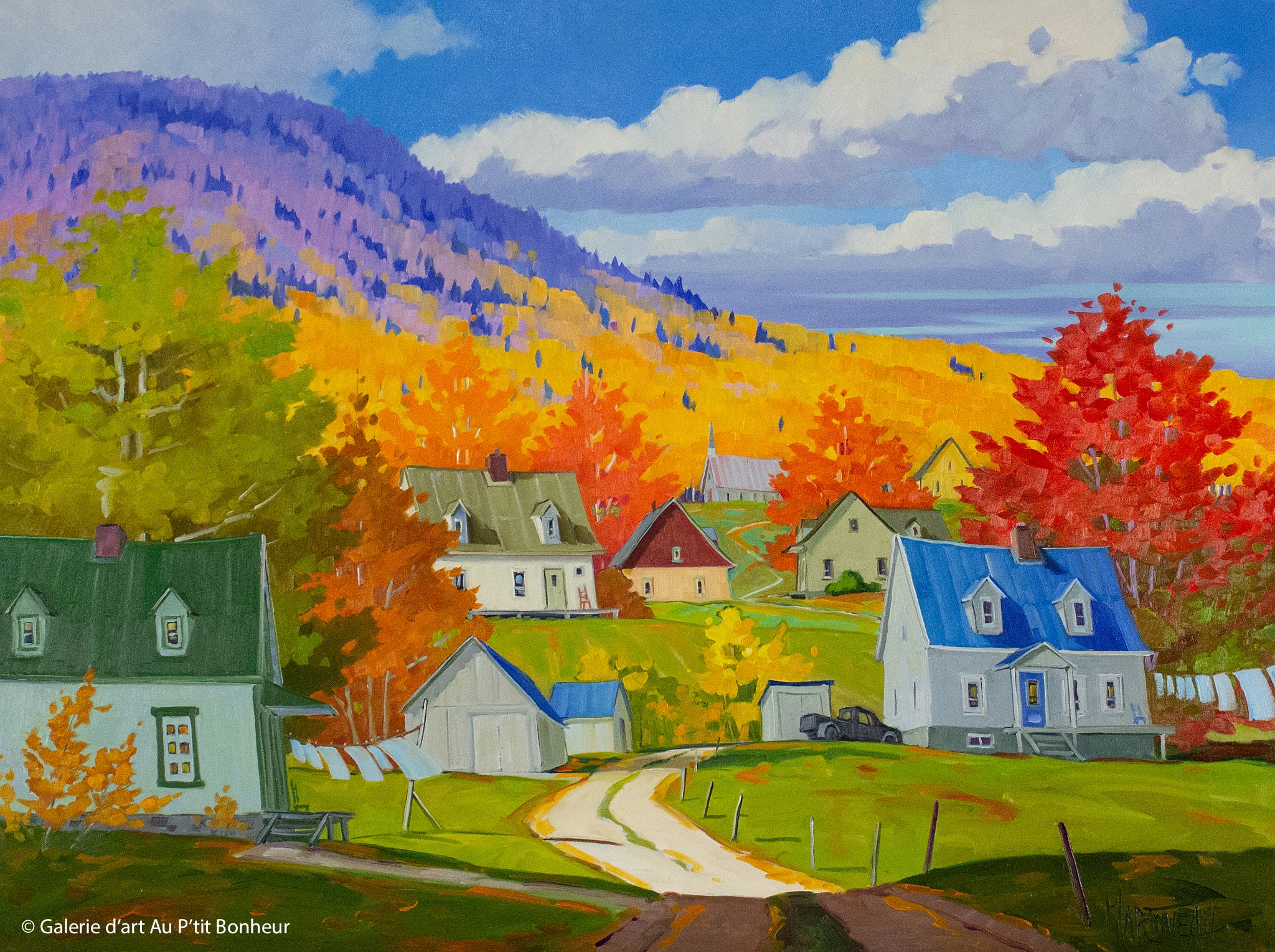 Louise Martineau | Automne au village