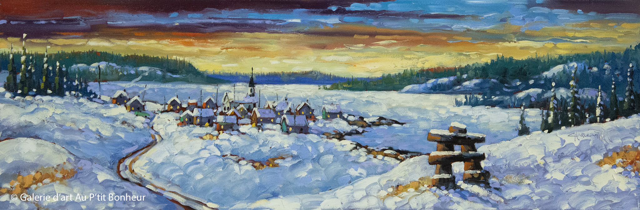 Rod Charlesworth | Northern Outpost, Dene Village